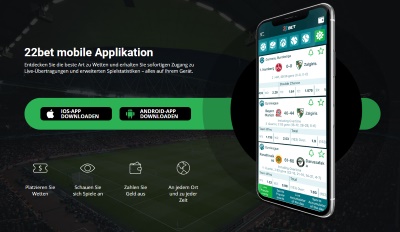 22bet App die sowohl iOS als auch Android unterstützt