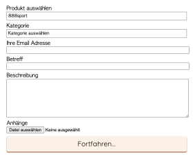 Die Registrierung auf 888sport